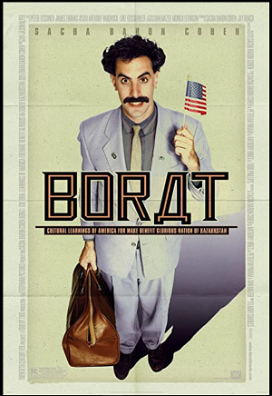 Movie poster for the first 'Borat' film