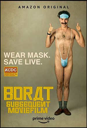 Movie poster for the second 'Borat' film