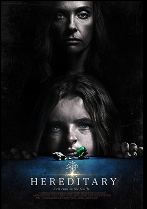 Movie poster for the 'Hereditary' film